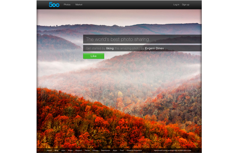 500px screenshot