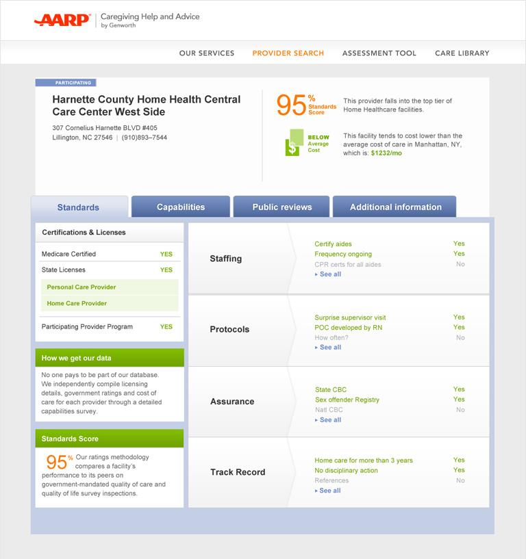 Genworth AARP Provider Search