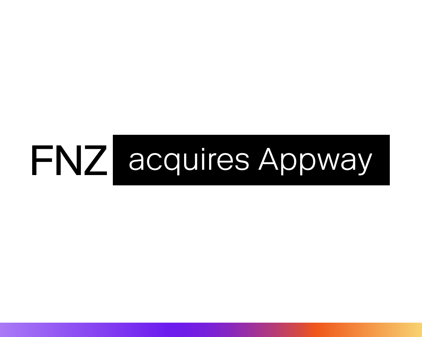 FNZ acquires Appway 1