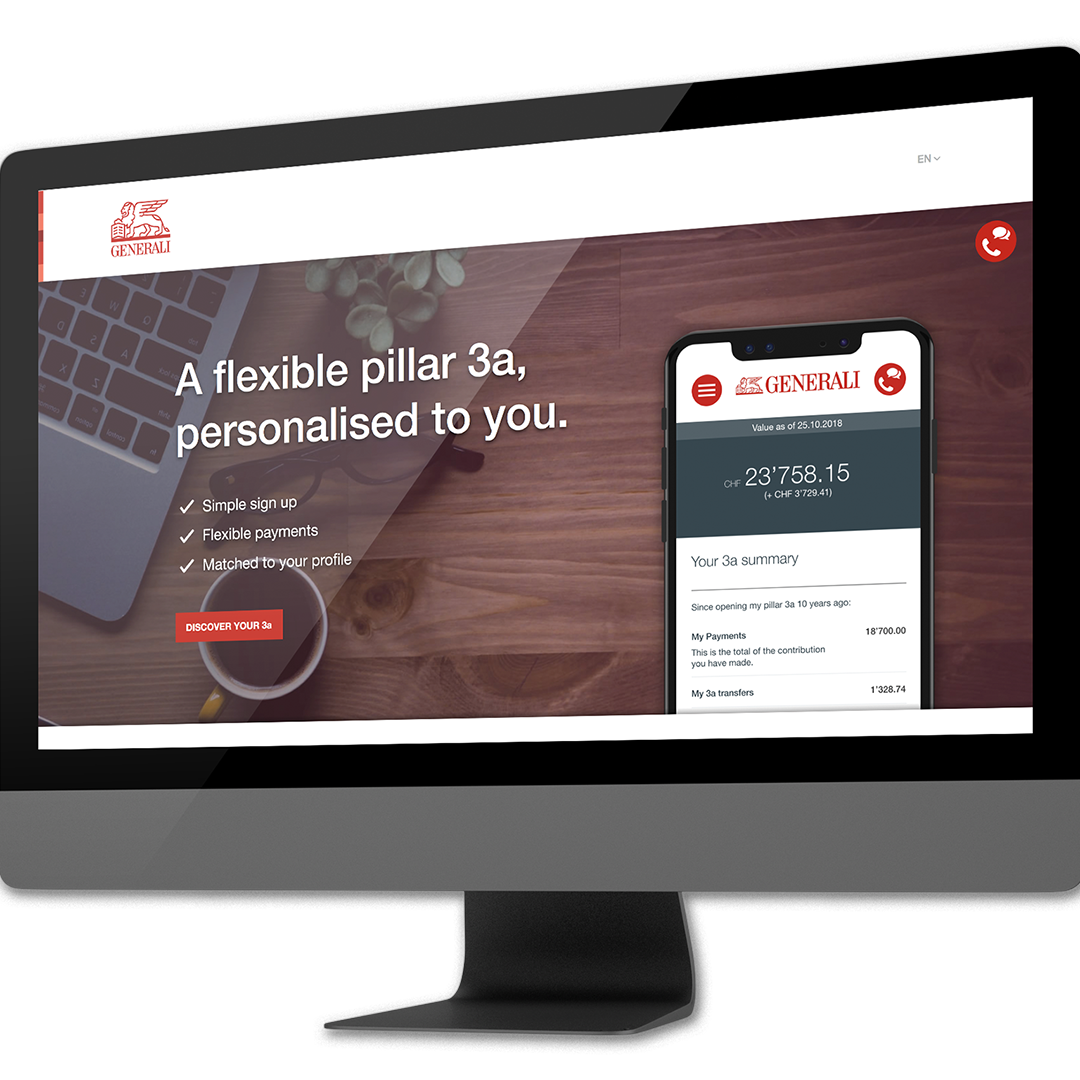 Digital experience for younger investors Generali SQUARE