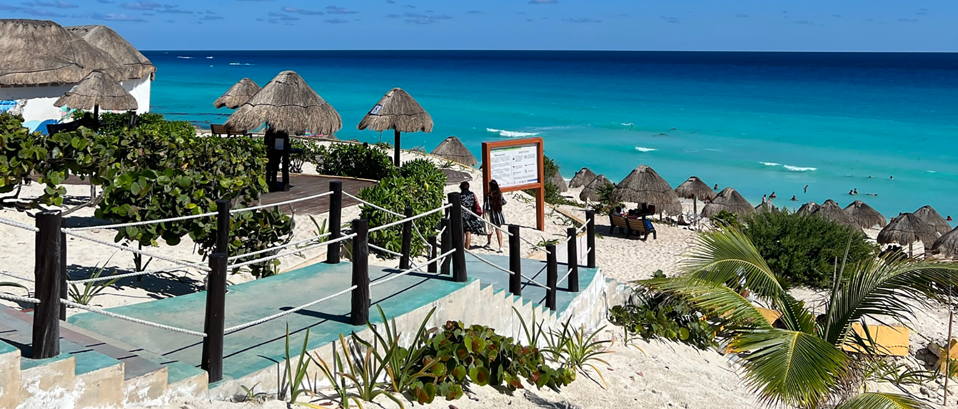 Playa Dolphin i Mexico
