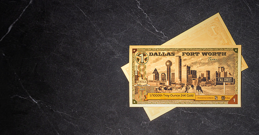 Buy Goldbacks: Shop Gold Online at Texas Precious Metals