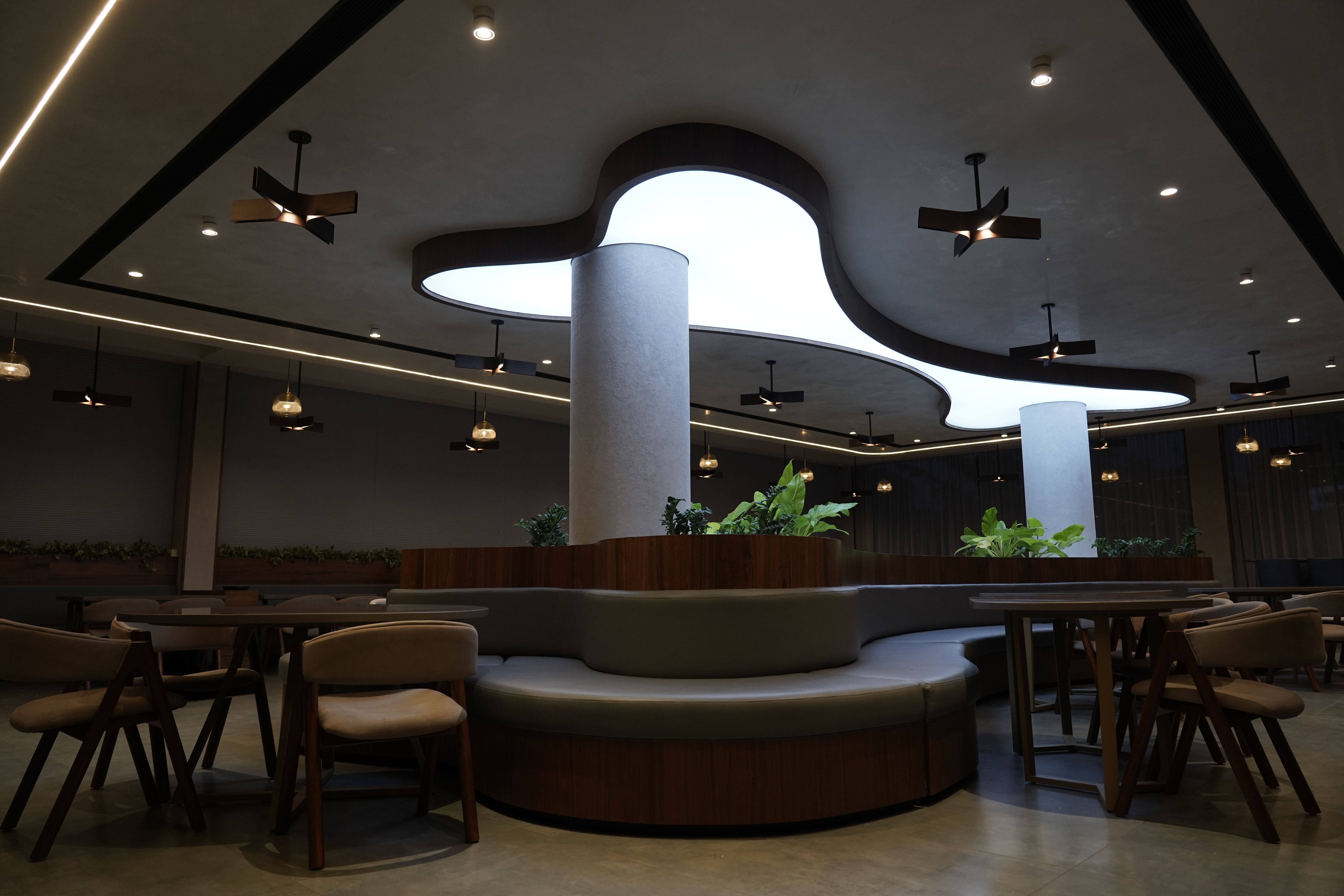 image of building showing lighting design