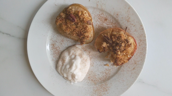 Baked Apples and Pears