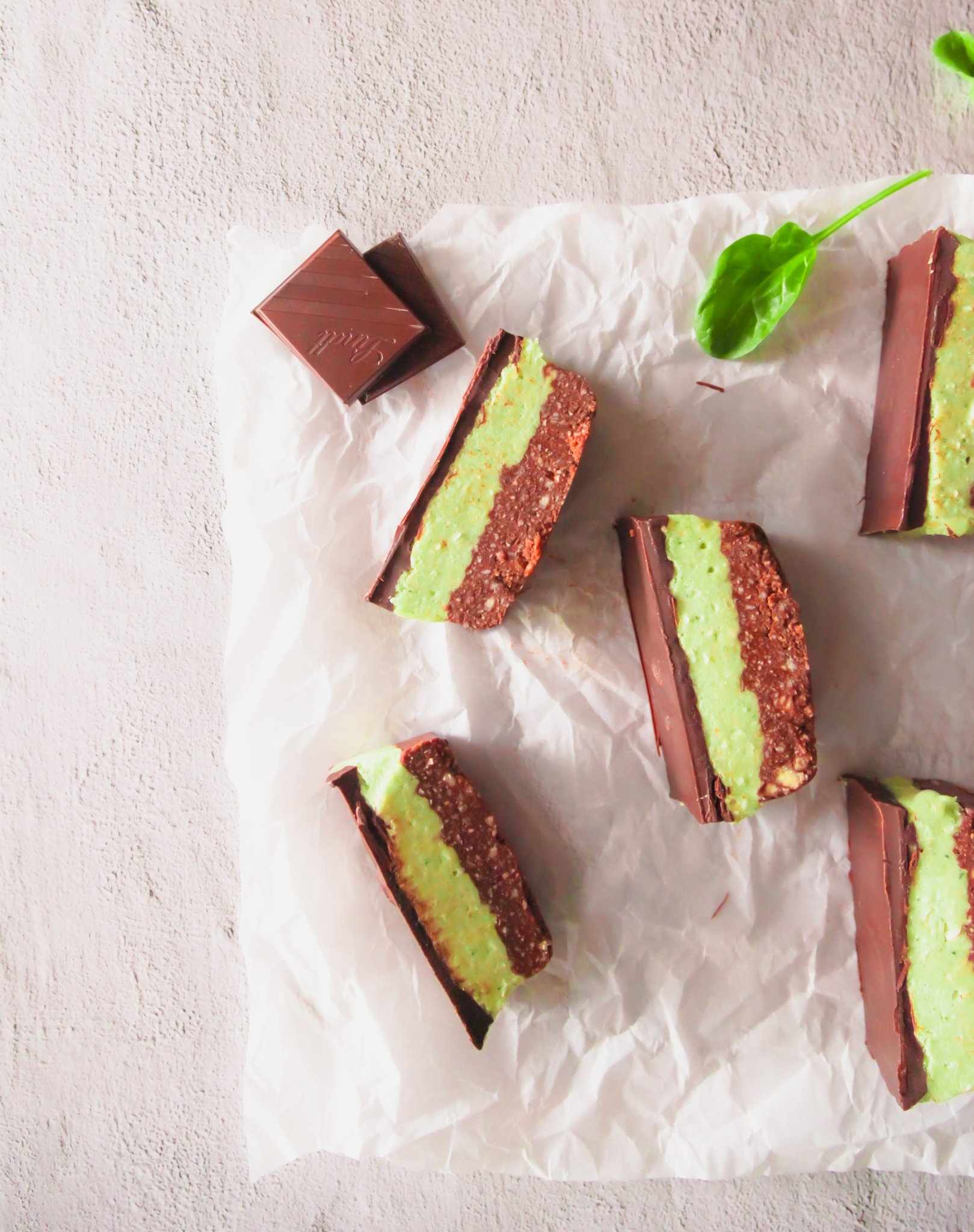 Choc Mint Slice