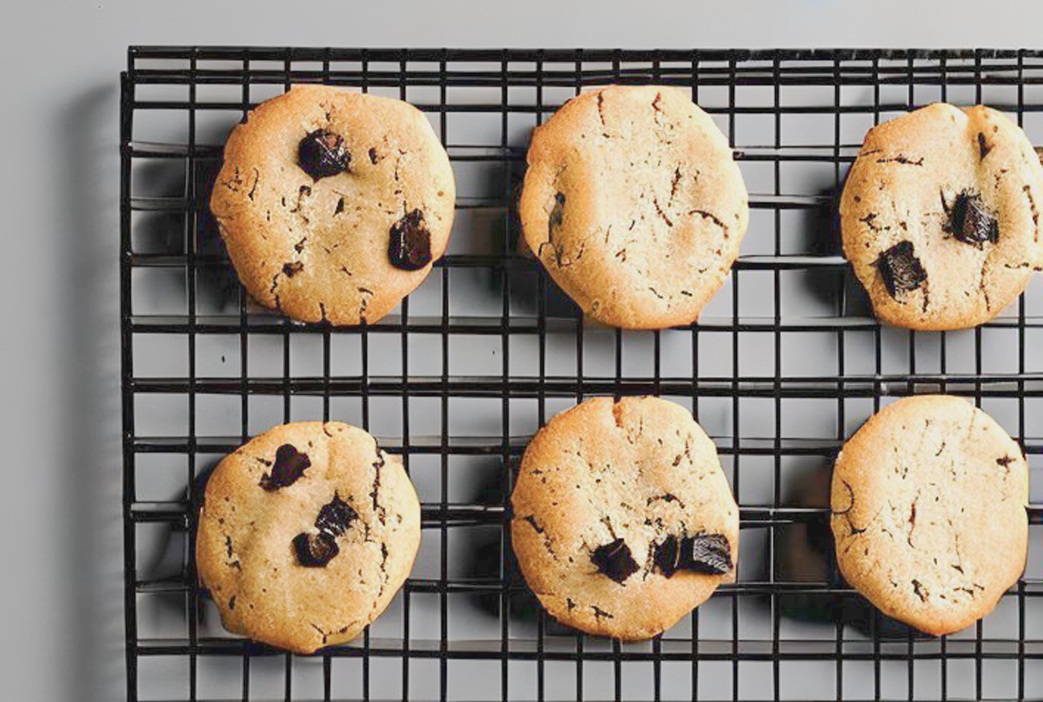 Chickpea Dark Chocolate Cookies