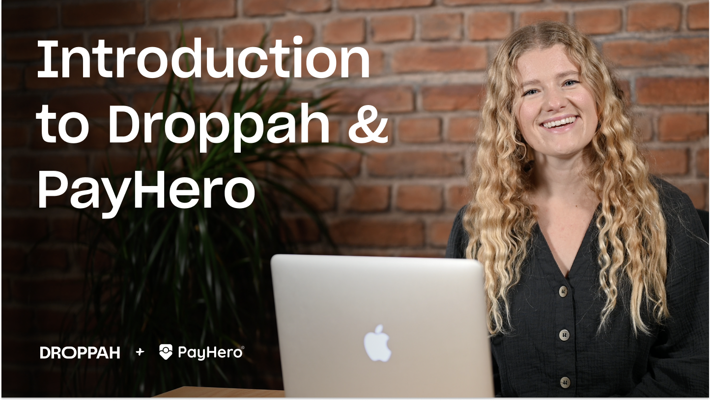 A Getting Started with Droppah & PayHero | Droppah Video Guide