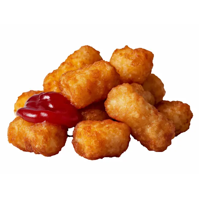 8188 COOKED Tater Tots - Delmar