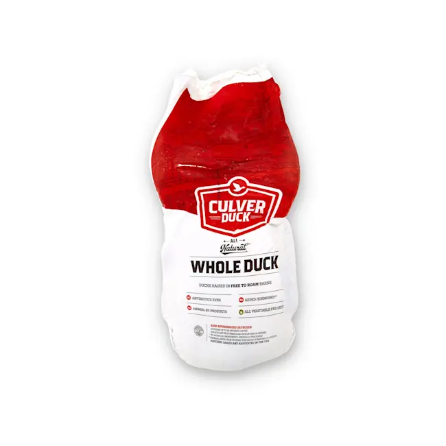 7585 PACKAGED Whole Duck - Culver