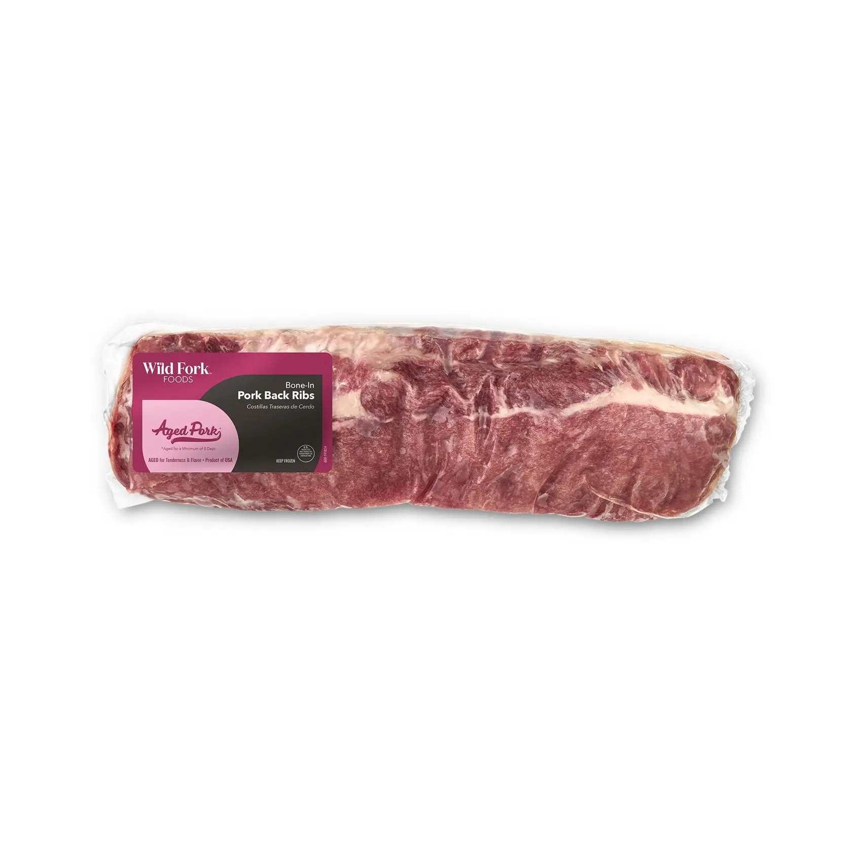 3504 WF PACKAGED Pork Back Ribs Pork