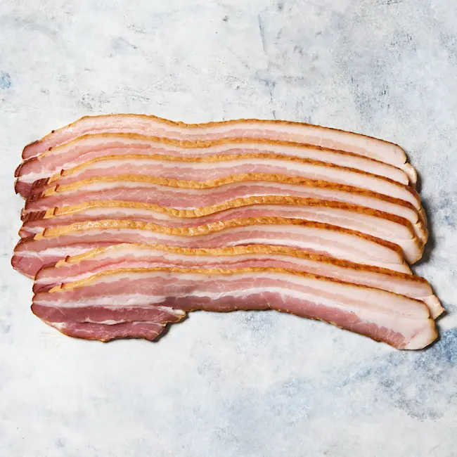 WFC 6958 Pork Bacon NaturallySmokedCuredThickCut Raw