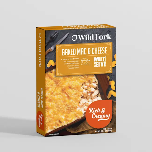 8107 WF Ready Meals No Fuss RTE Baked Mac&Cheese