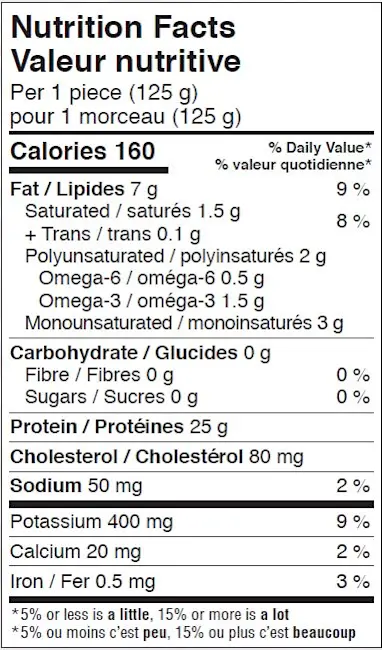 5265 - Lake White Fish Fillets - NFT