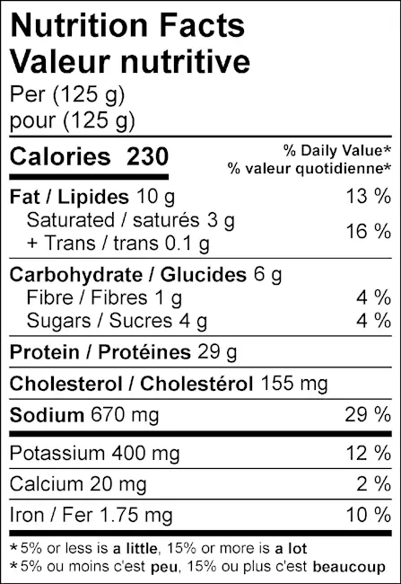 7087 - Chicken Peri Peri Thighs - NFT