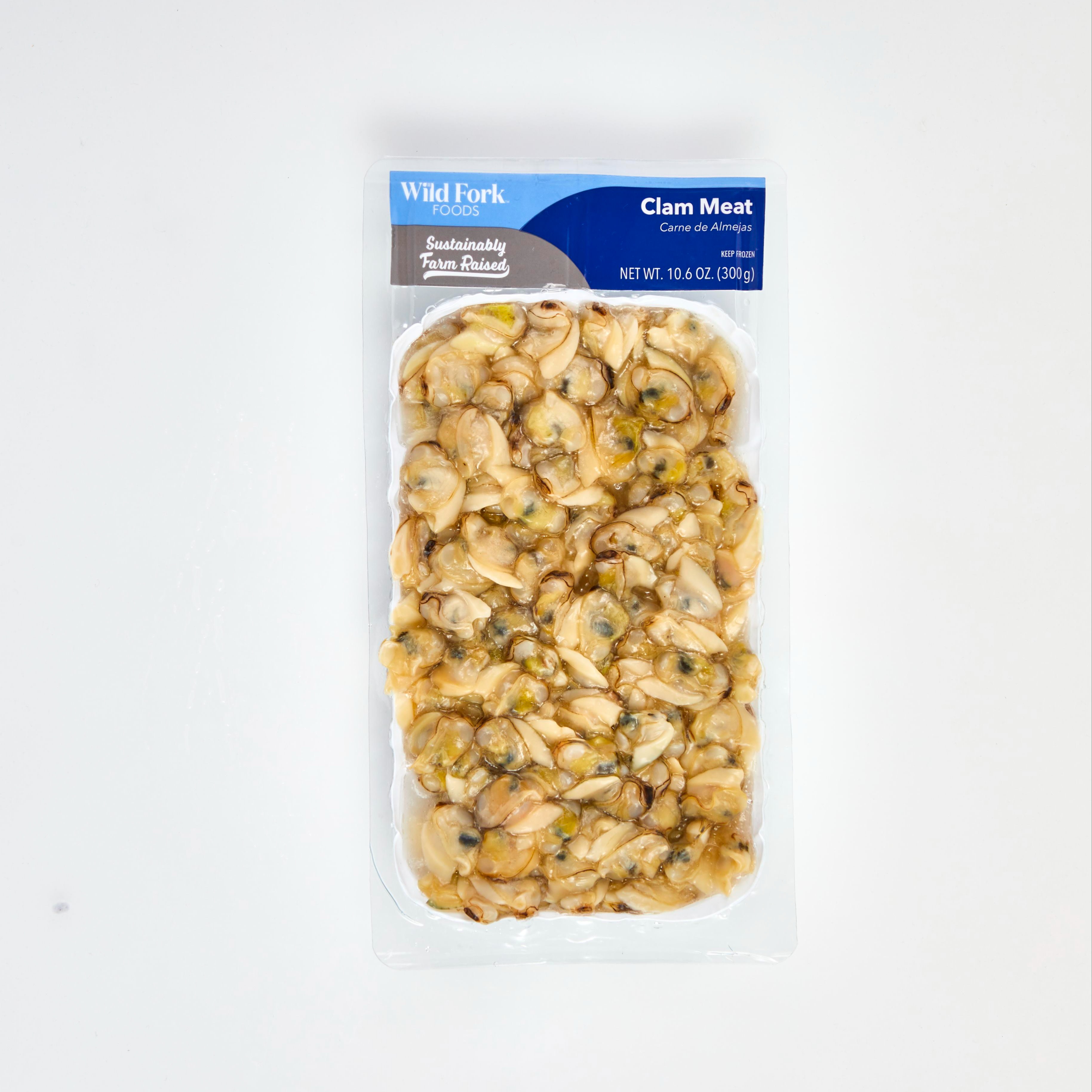 6011 WF PACKAGED Fully Cooked Clam Meat Seafood