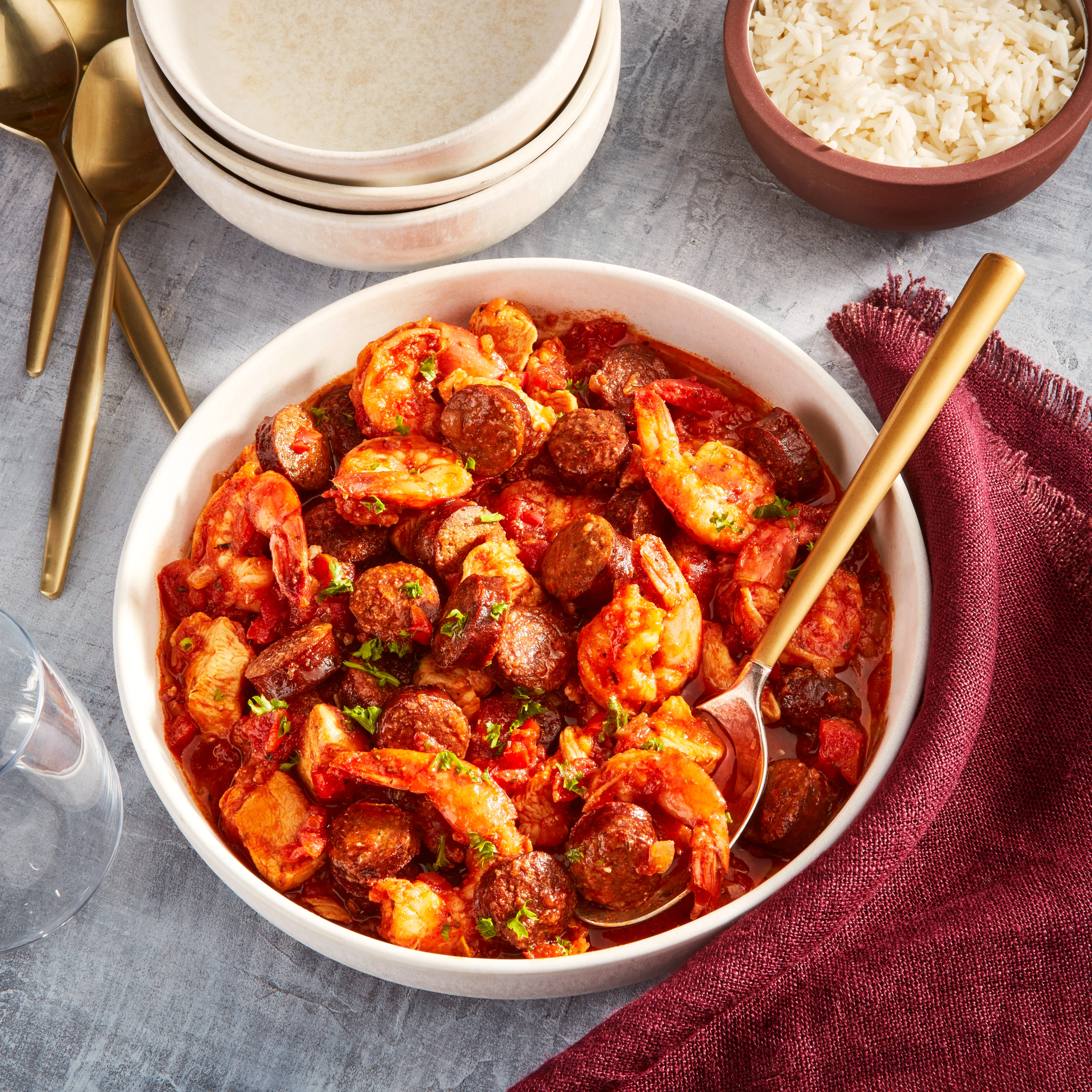 WFC 9091 Grinds Sausage SmokedAndouille Lifestyle