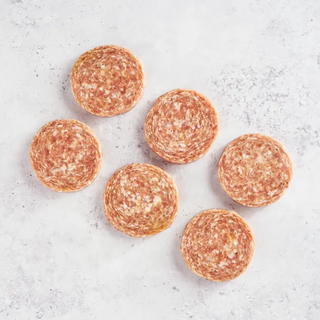 WFC 9086 Grinds Sausage PorkMapleBreakfastRounds Raw