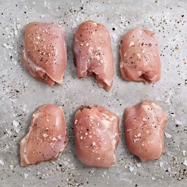 WFC 7050 7109 Chicken Thighs BonelessSkinless Raw