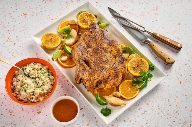 4527 COOKED Mojo Whole Chicken