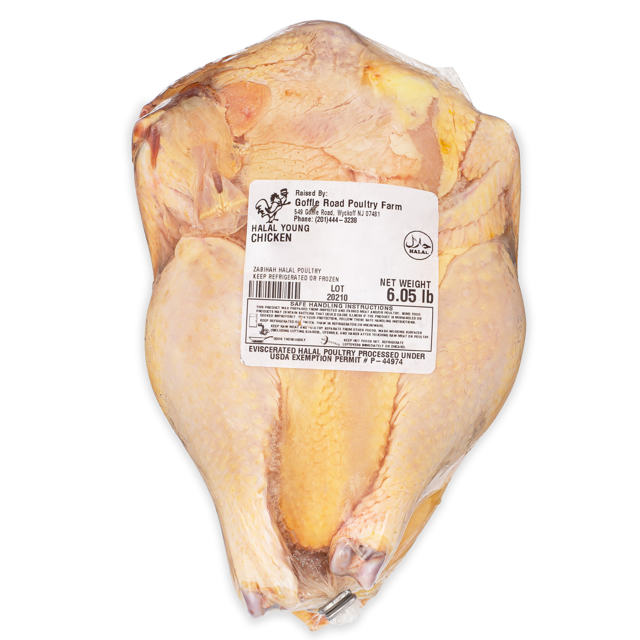 4150 WF PACKAGED Whole Sasso Chicken (Red Heritage) Poultry