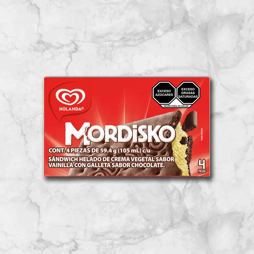 Sándwich de Helado Mordisko