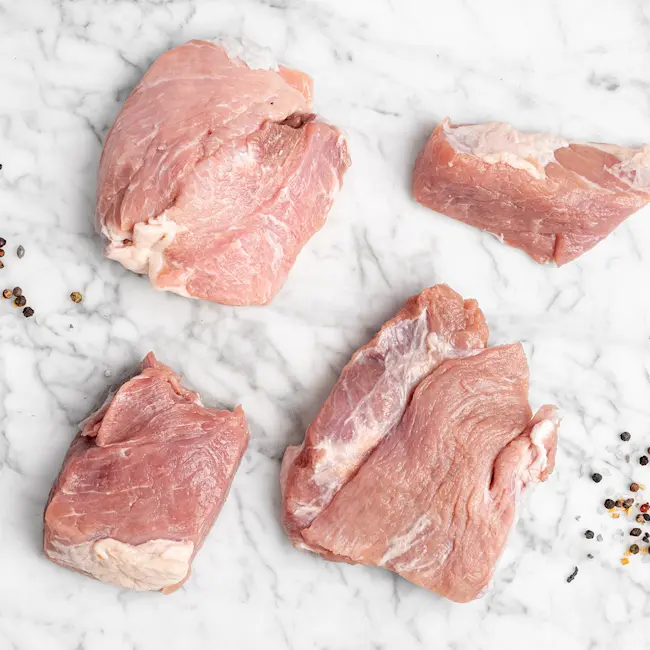 82165 WFMex Raw PULPA DE CERDO EN TROZO KG cerdo