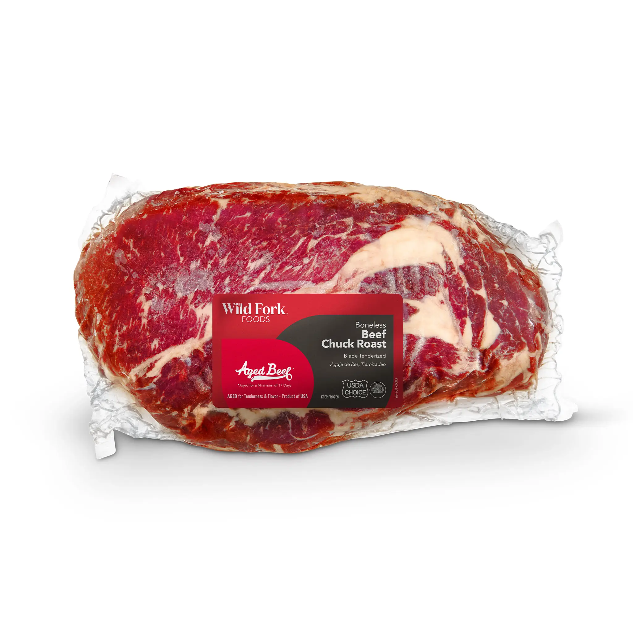 1182 WF PACKAGED BEEF CHUCK ROAST BEEF