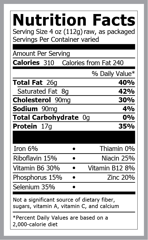 3503 WF NFT spare ribs whole lbs vs bag