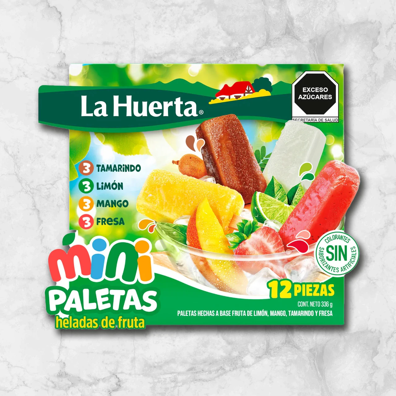82398 WFMEX PACKAGED MIX DE PALETAS HELADAS FRUTALES Postres