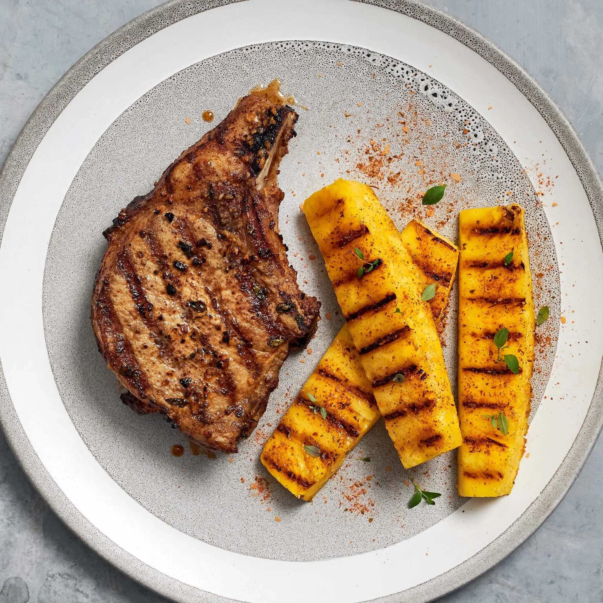 3404_WF_PLATED_Grilled Berkshire Thick Ribeye Pork Chop_Pork.webp