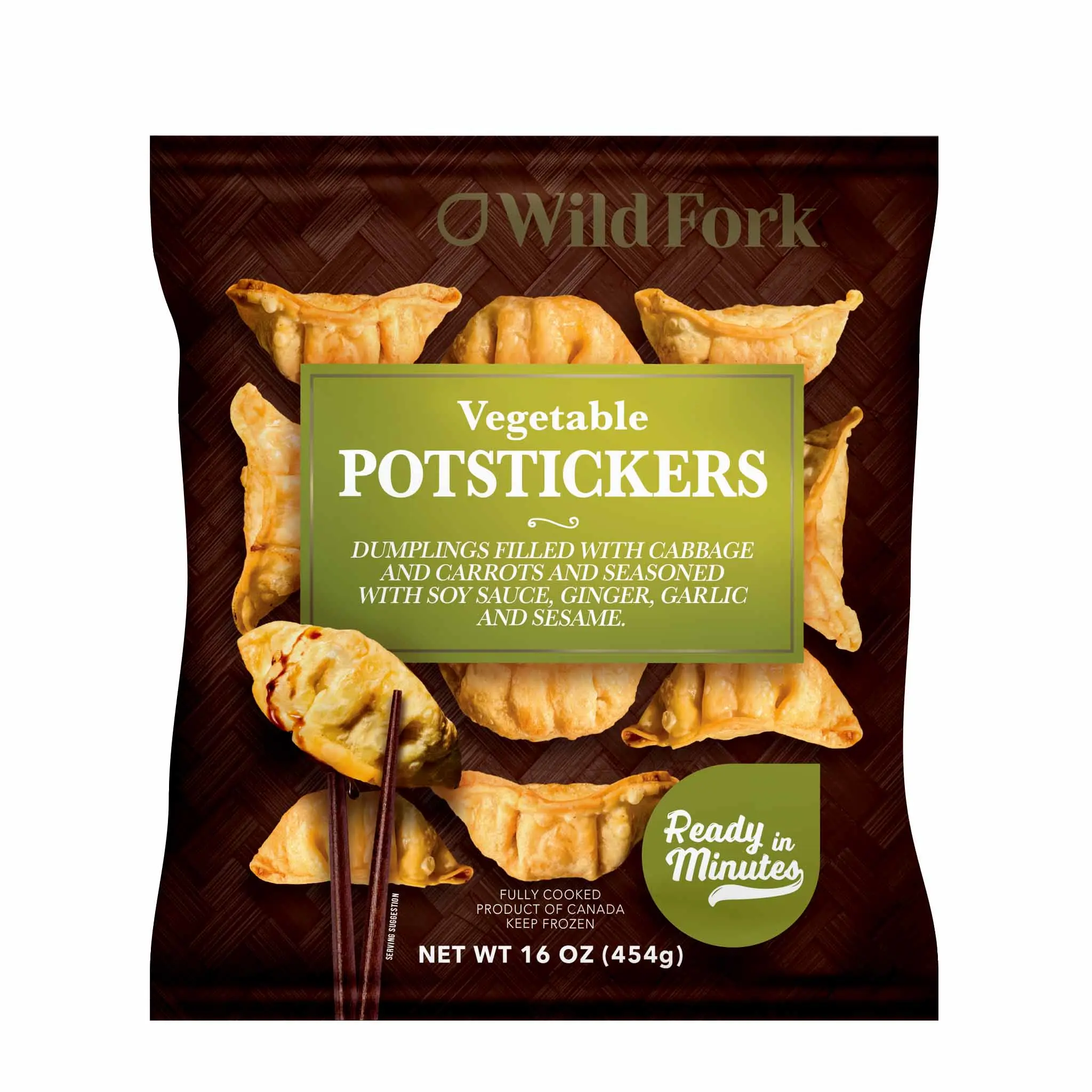 8305 PACKAGE Vegetable Potstickers