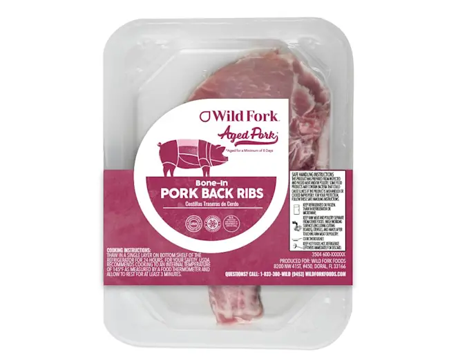 3530 PACKAGED Organic Bone-In Pork Loin Chops - CA&MA Only