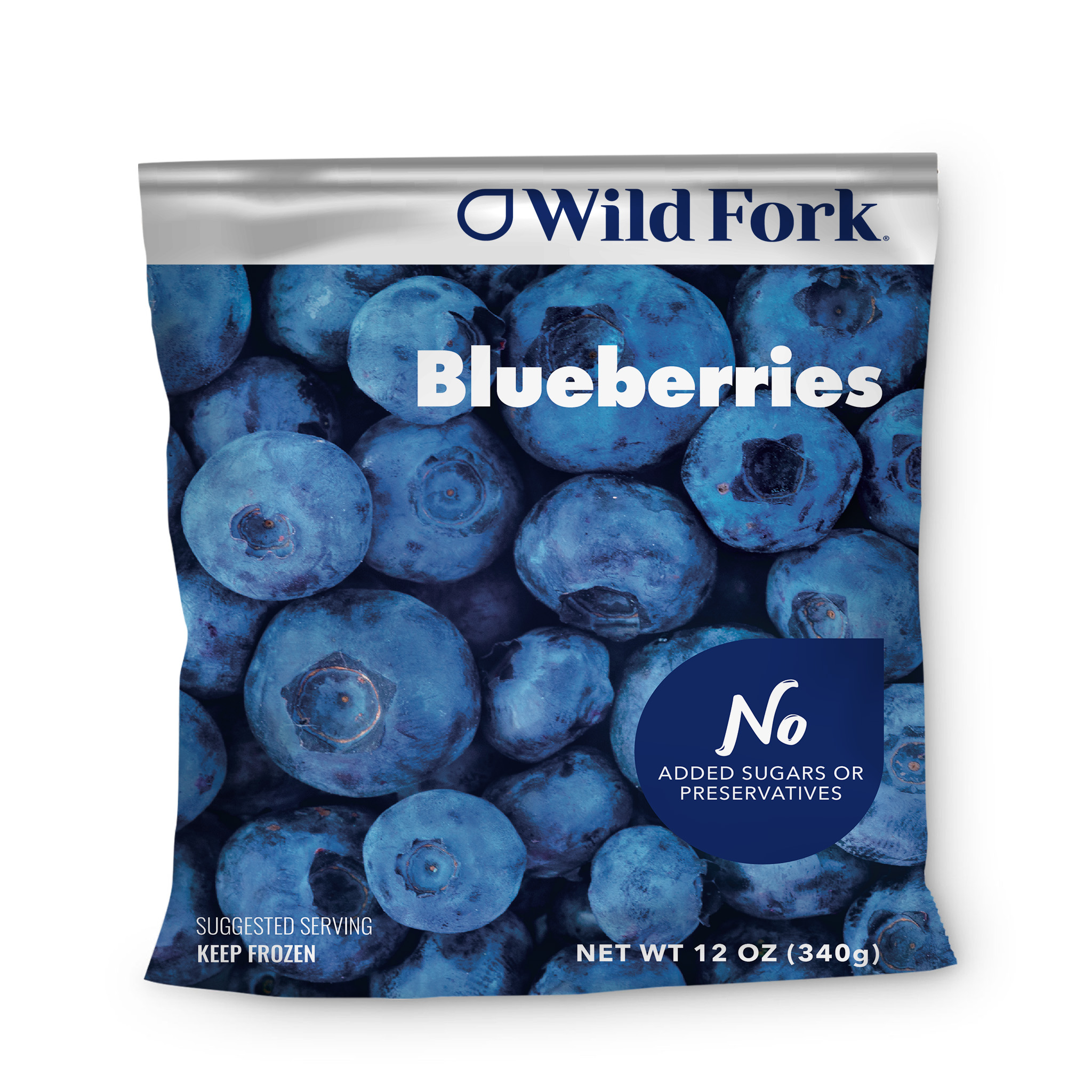 Blueberries 12oz IQF | Wild Fork Foods