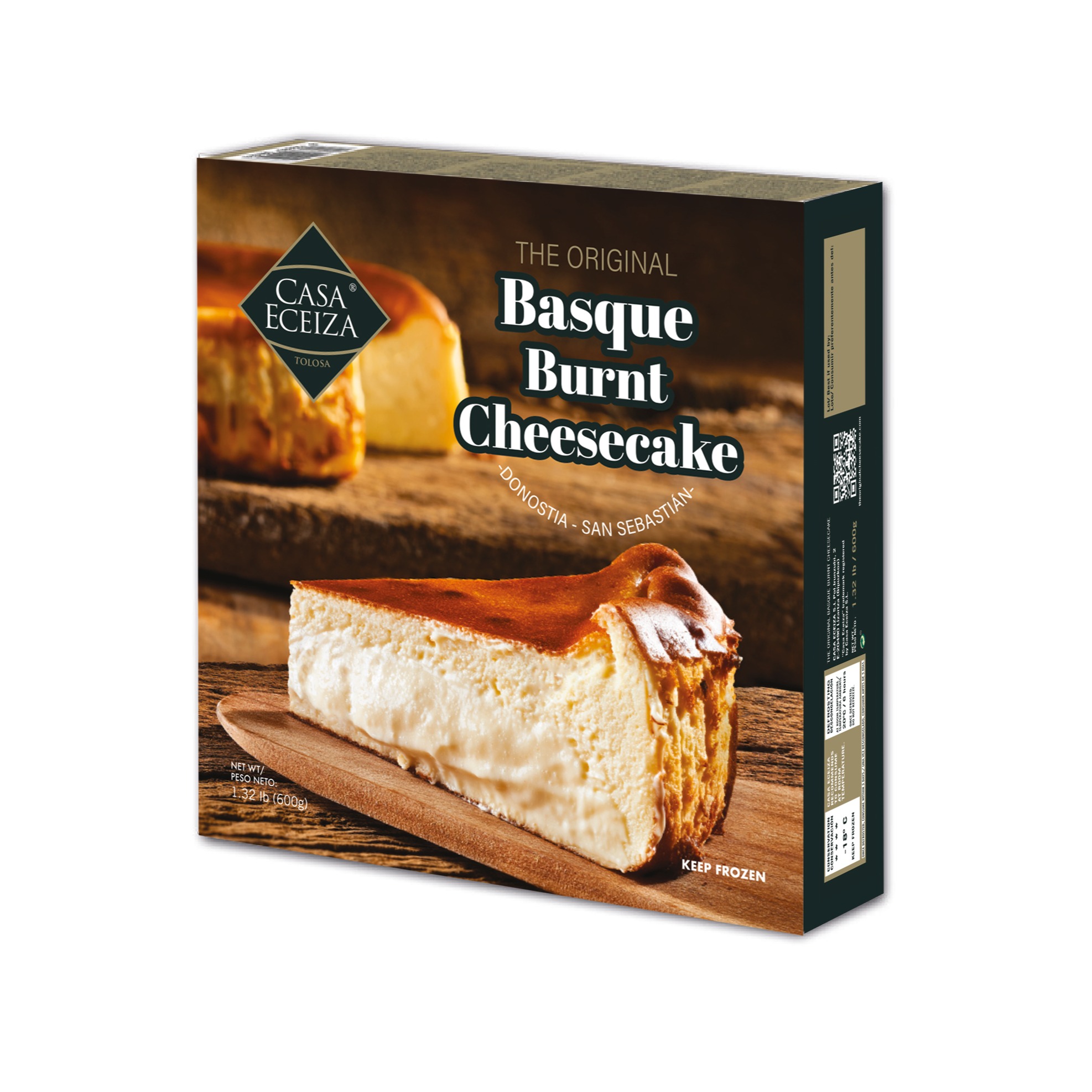 Basque Burnt Cheesecake 21.2oz FW | Wild Fork Foods