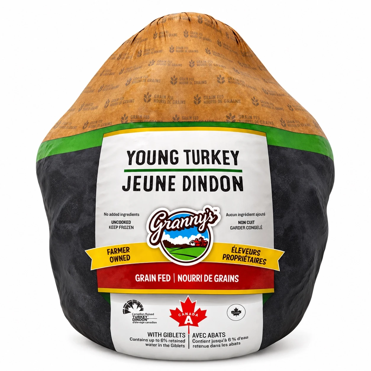 27636 PACKAGE Granny's Grade A Turkey 5-7 kg
