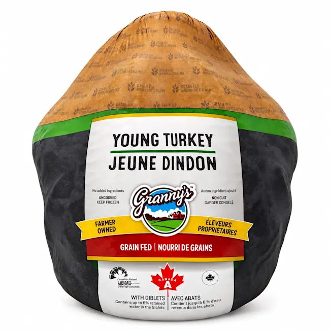 27636 PACKAGE Granny's Grade A Turkey 5-7 kg