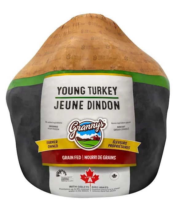 27636 PACKAGE Granny's Grade A Turkey 5-7 kg