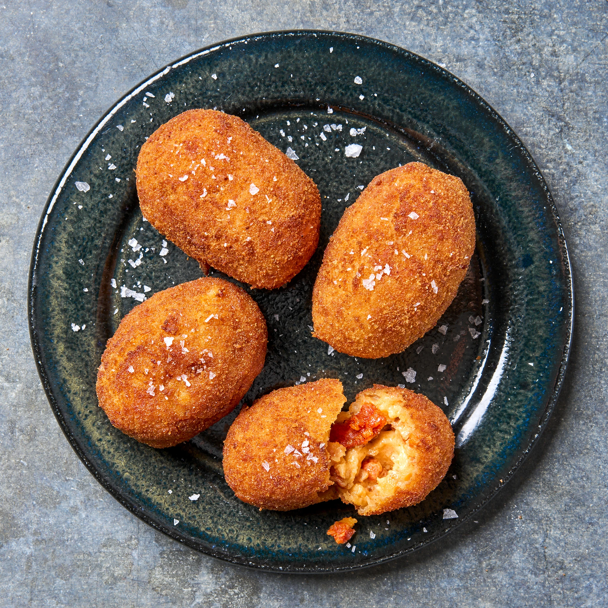 Ground Spanish Chorizo and Manchego Croquettes 008