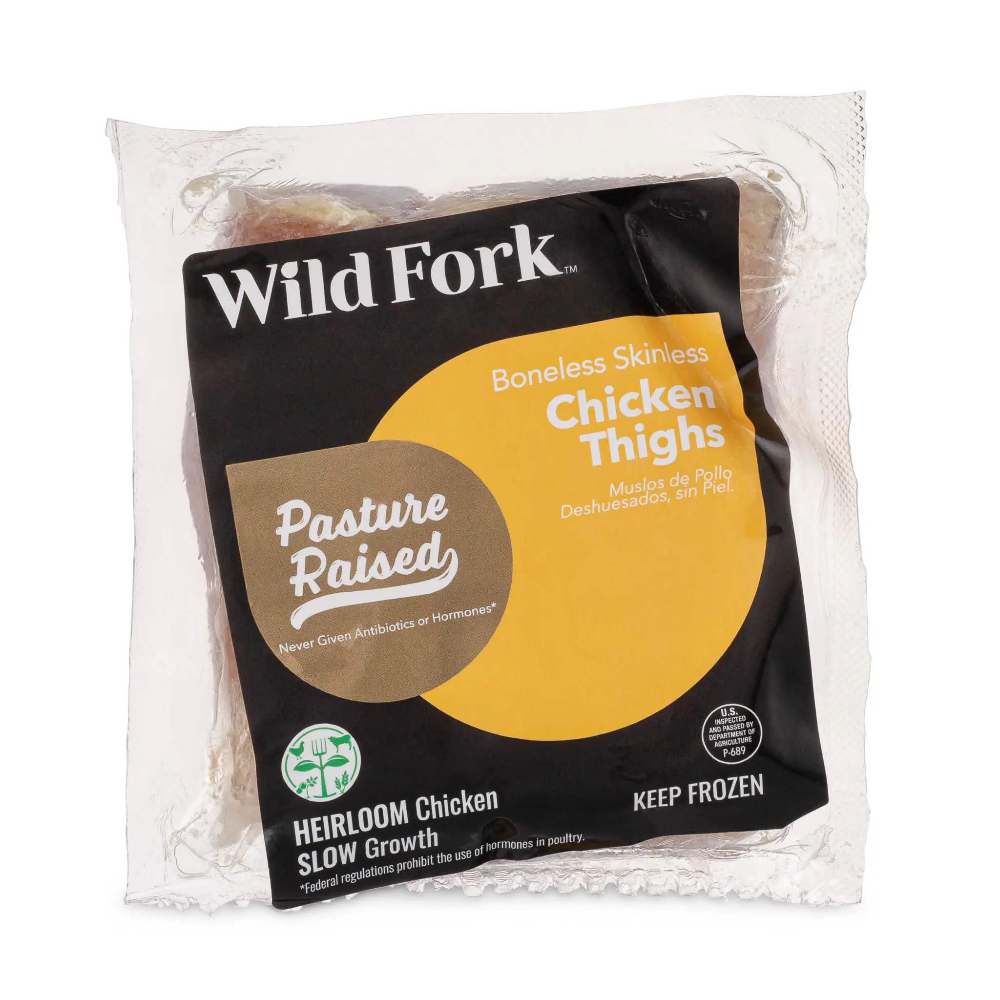 4479 WF PACKAGE BONELESS CHICKEN THIGHS PASTURE RAISED