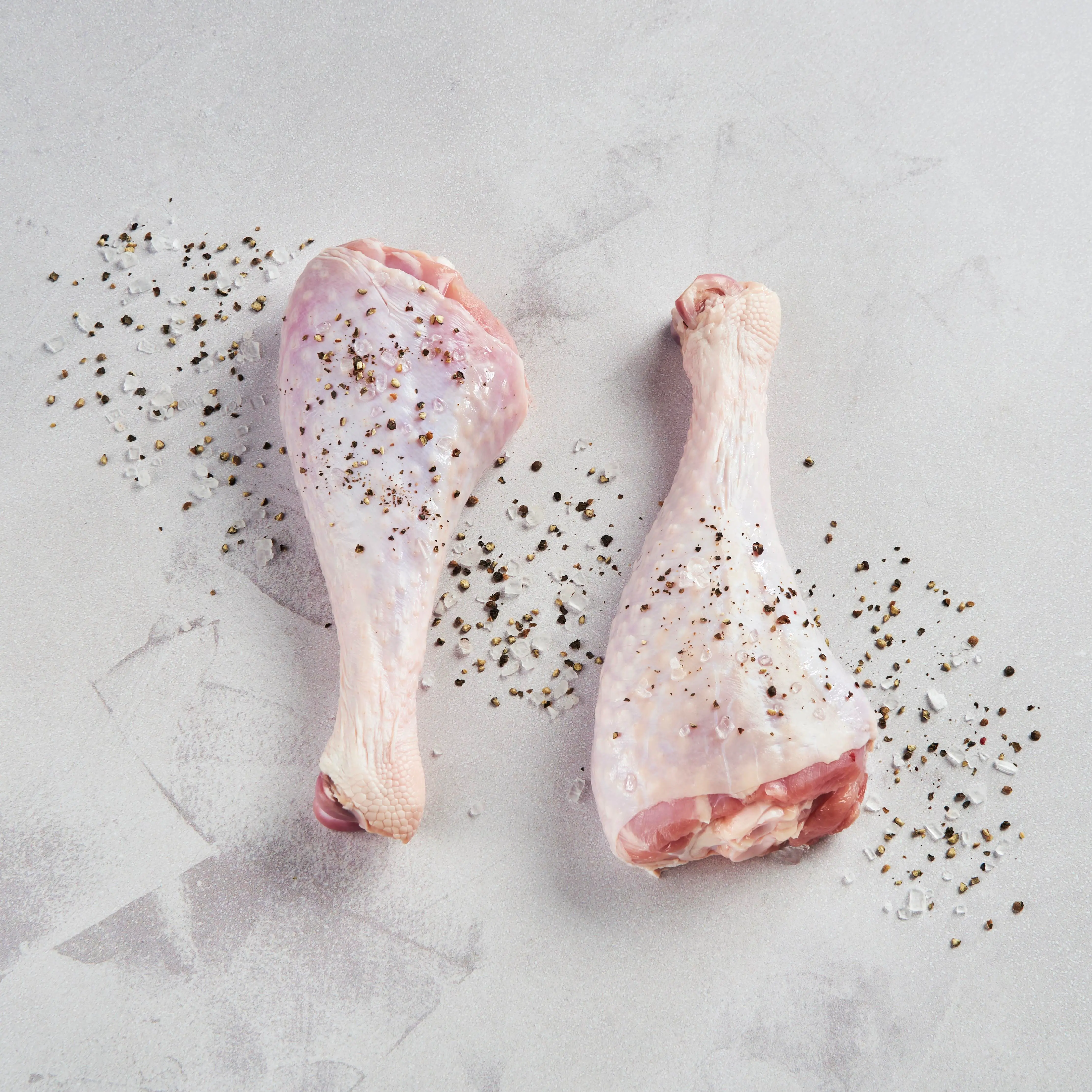 WFC 7606 7605 Turkey Drumsticks BISkinOn Raw