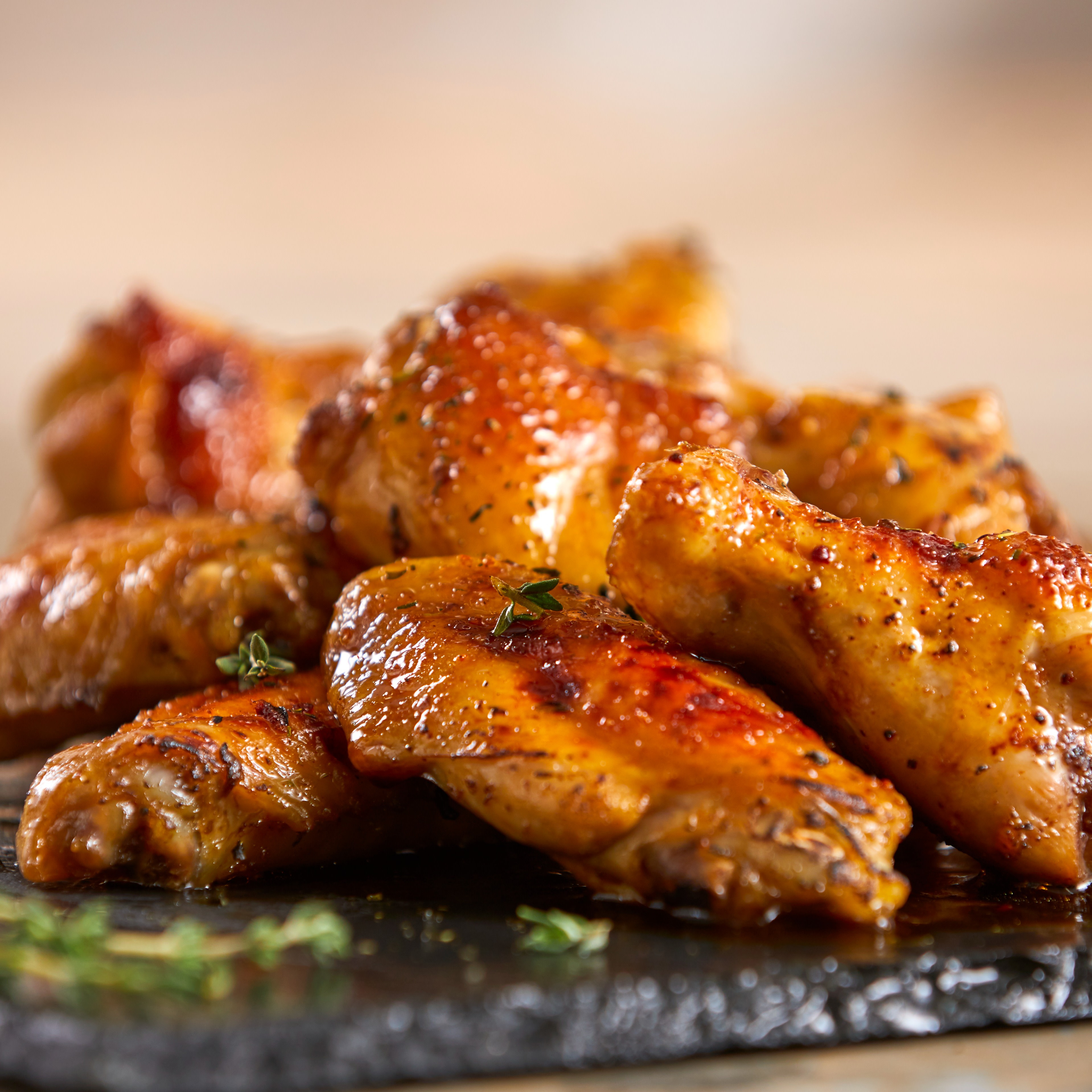 4432 WF PLATED Chicken Wings Green Tea Garlic Poultry