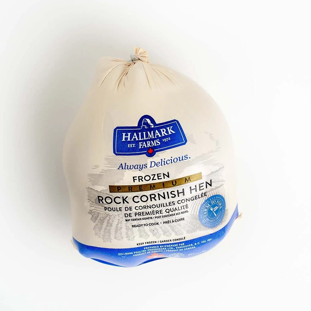 WFC 8203 NB SpecialtyMeat CornishHen Product