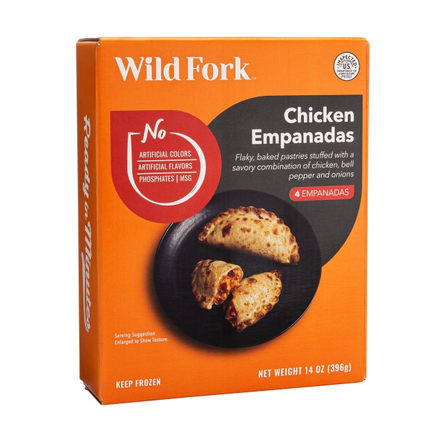 8228 WF PACKAGED Chicken empanadas Breads, Appetizers & Desserts
