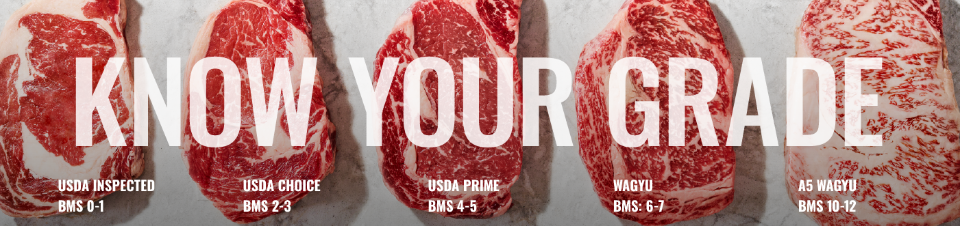 Beef Grade Banner with Text on Image - Desktop