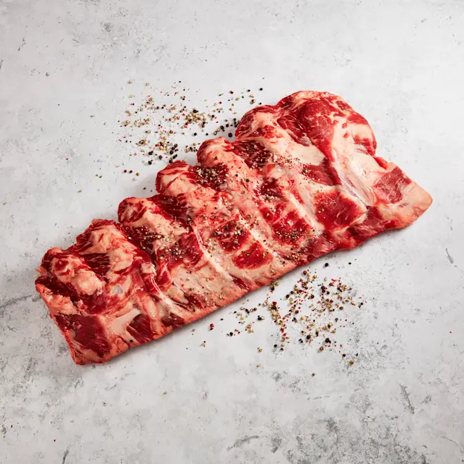 WFC 7824 Beef AAA CA Back Ribs Whole NS RAW