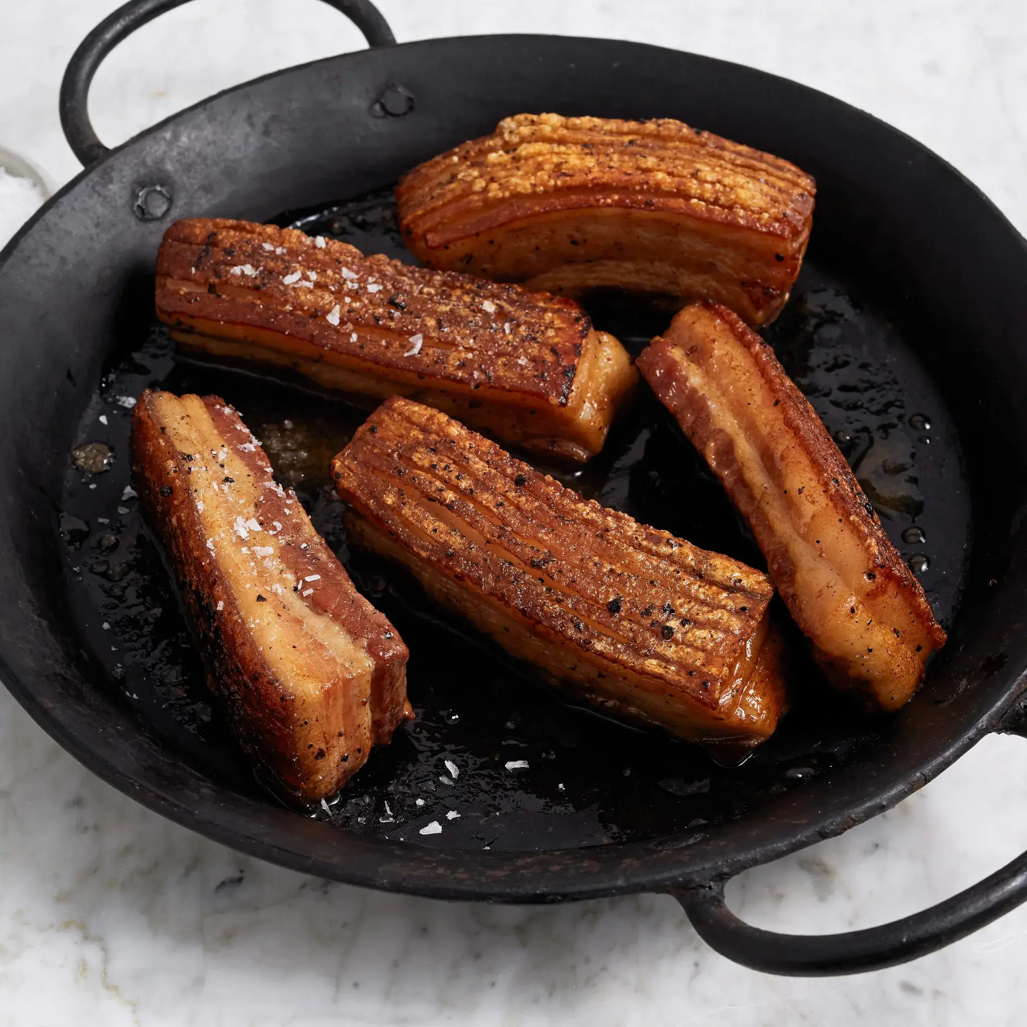 3424 PLATED Berkshire Pork Belly Strip, Skinless