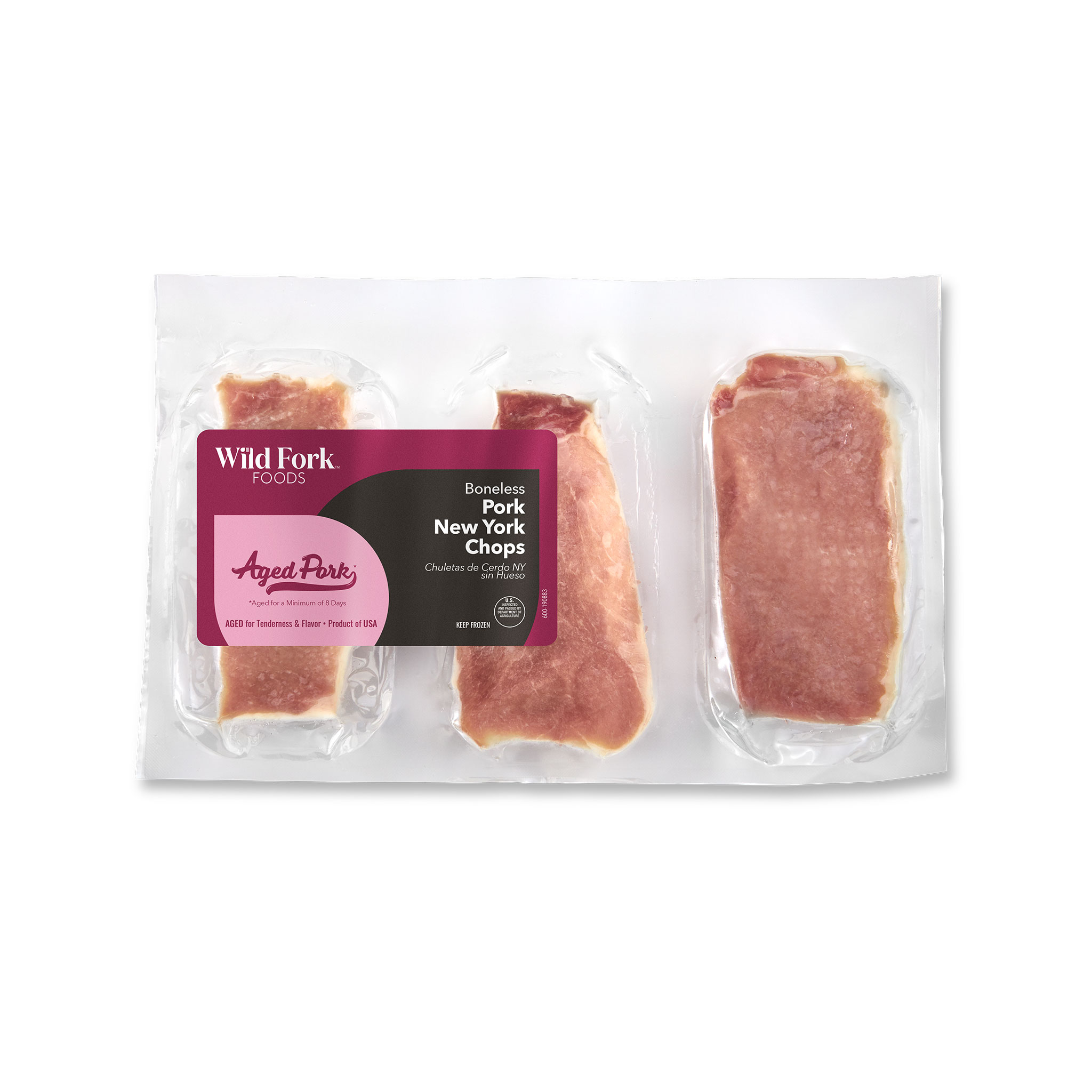 Pork NY Chops Lbs VS Pocket | Wild Fork Foods