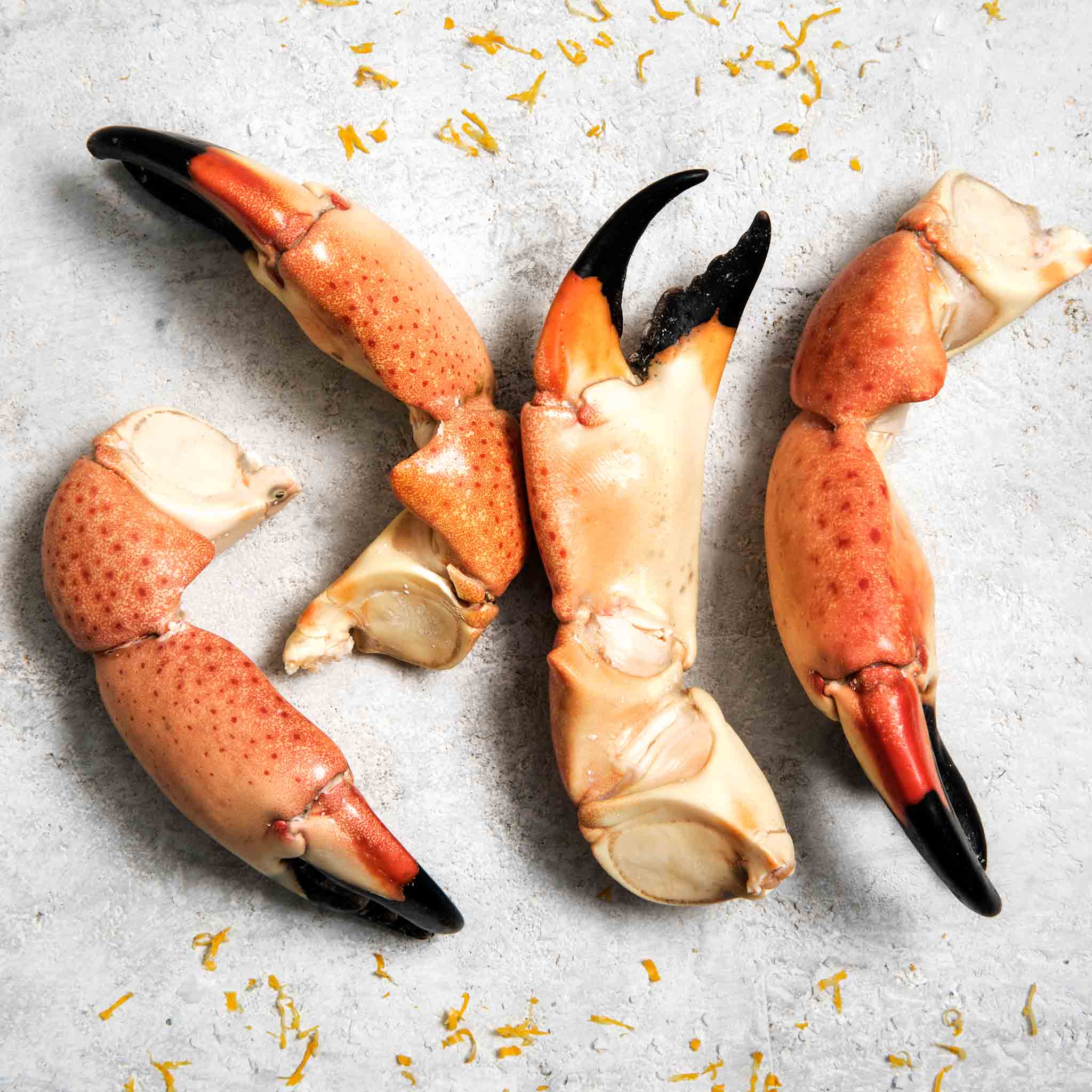 6137 WF Raw Colossal Stone Crab Claws Seafood