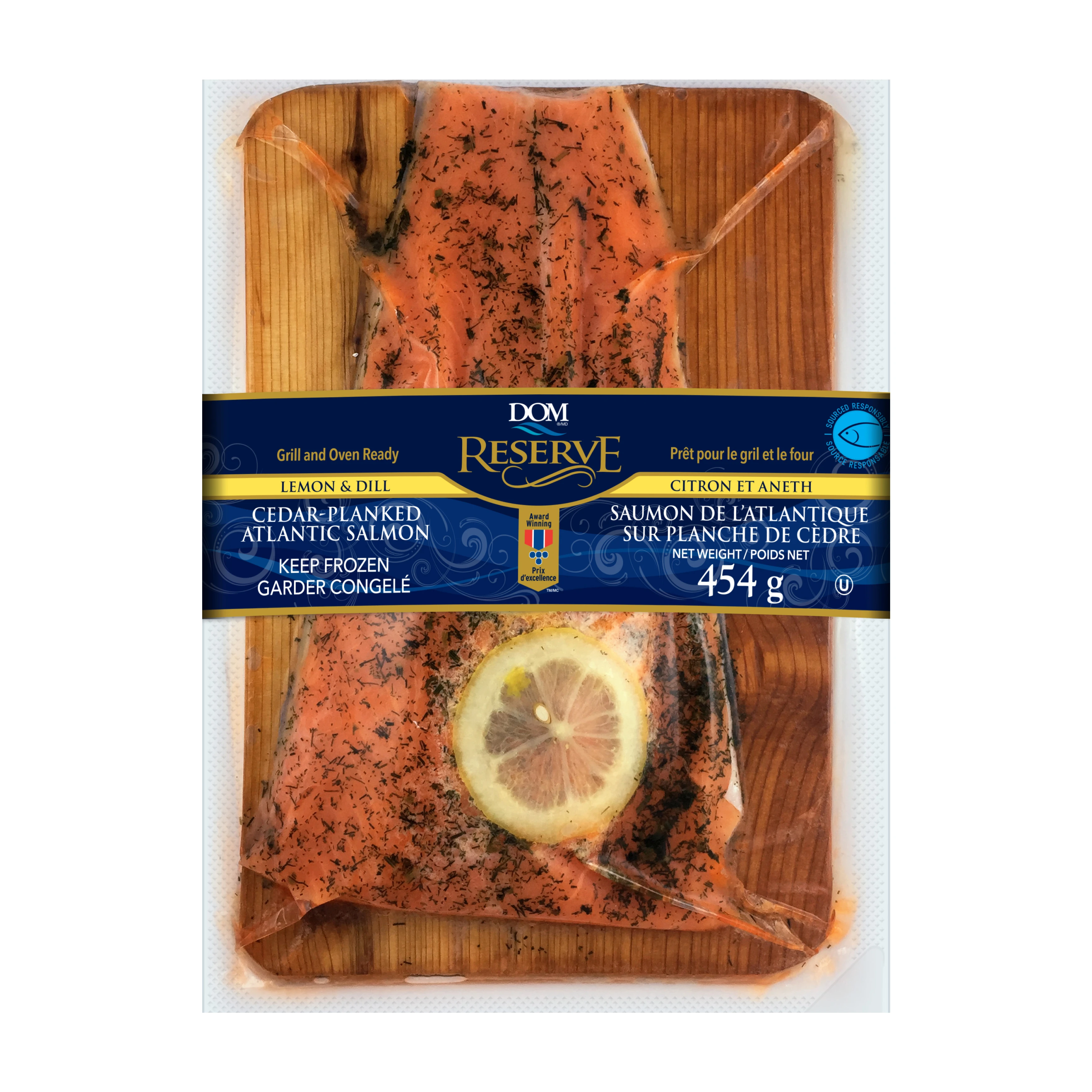 WFC 5160 NB Seafood Salmon CedarPlanked LemonDill Product