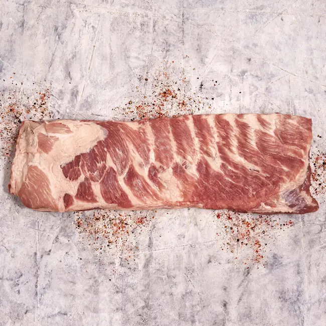3552 RAW Pork Bone-In St Louis Ribs - CA&MA Only